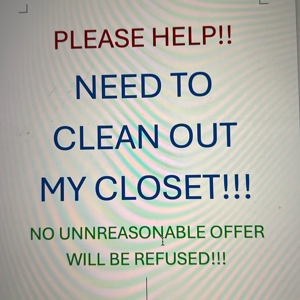 Many different brands - clothes, purses and shoes